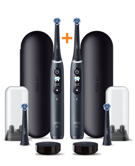 iO9 Dual Handle Electric Toothbrush Pack